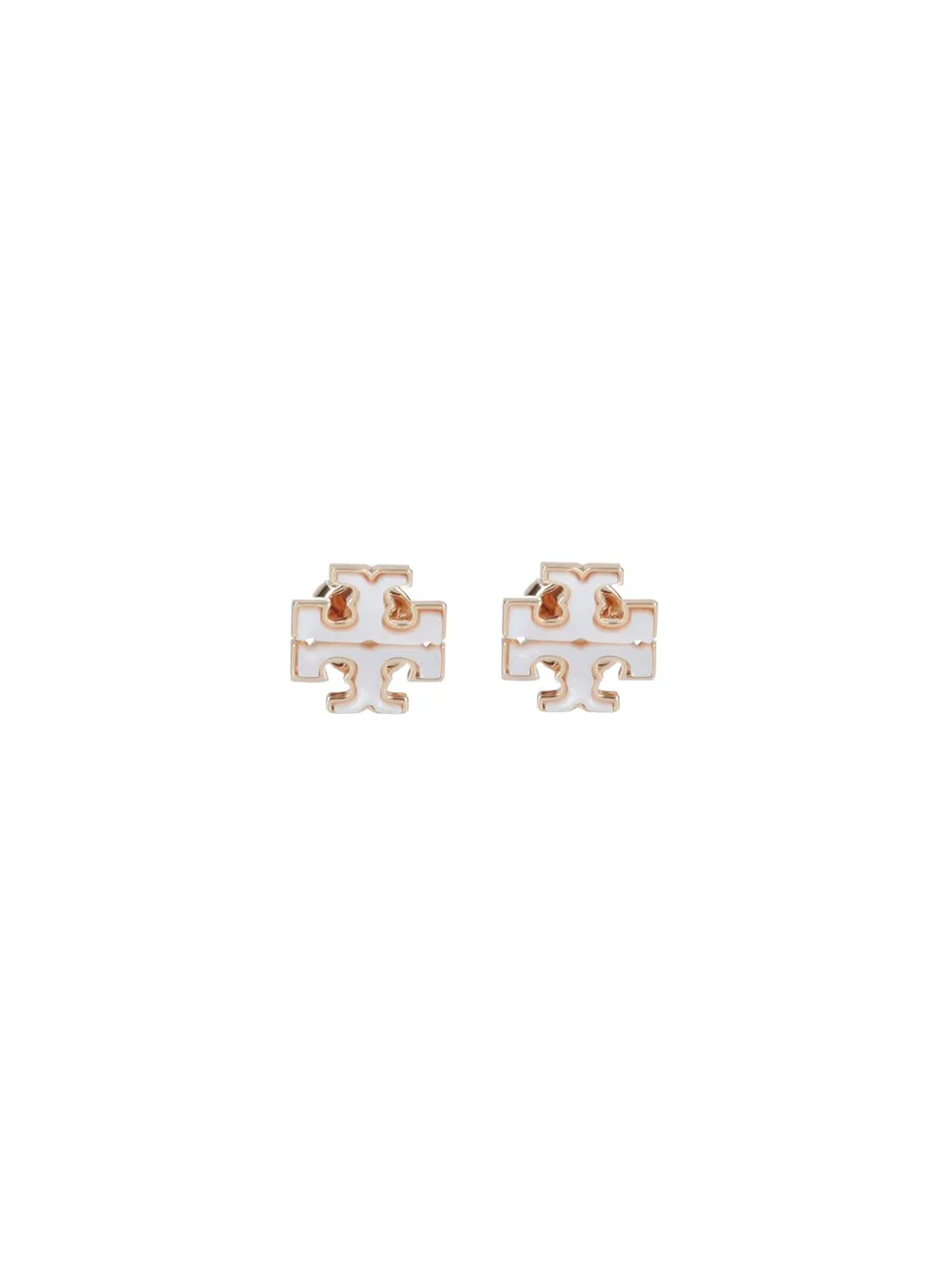 Logo Stud Earrings