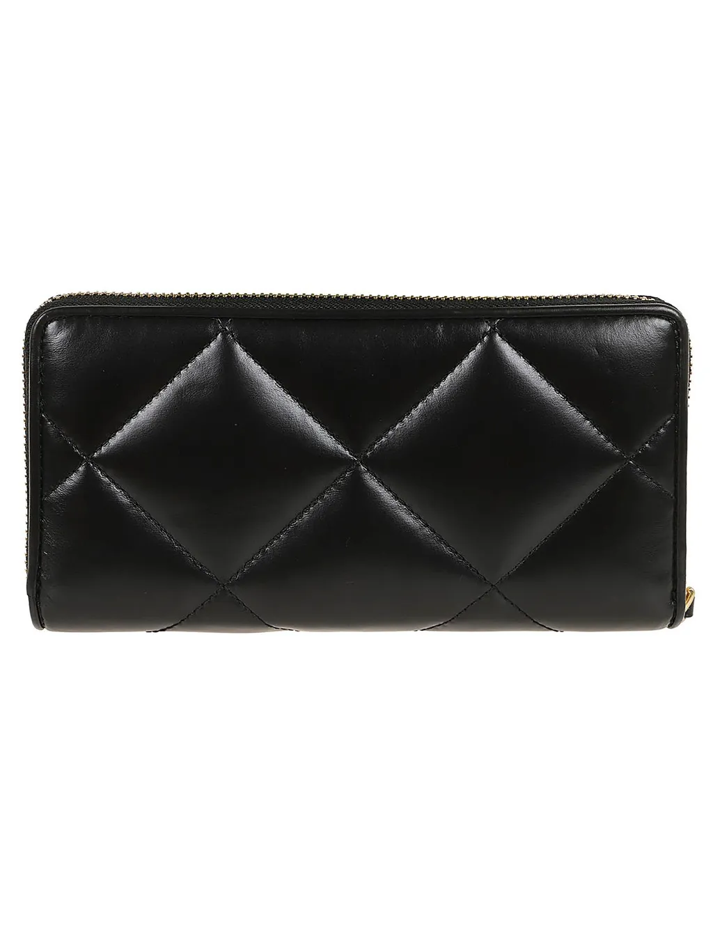 Quilted Zip Around Wallet