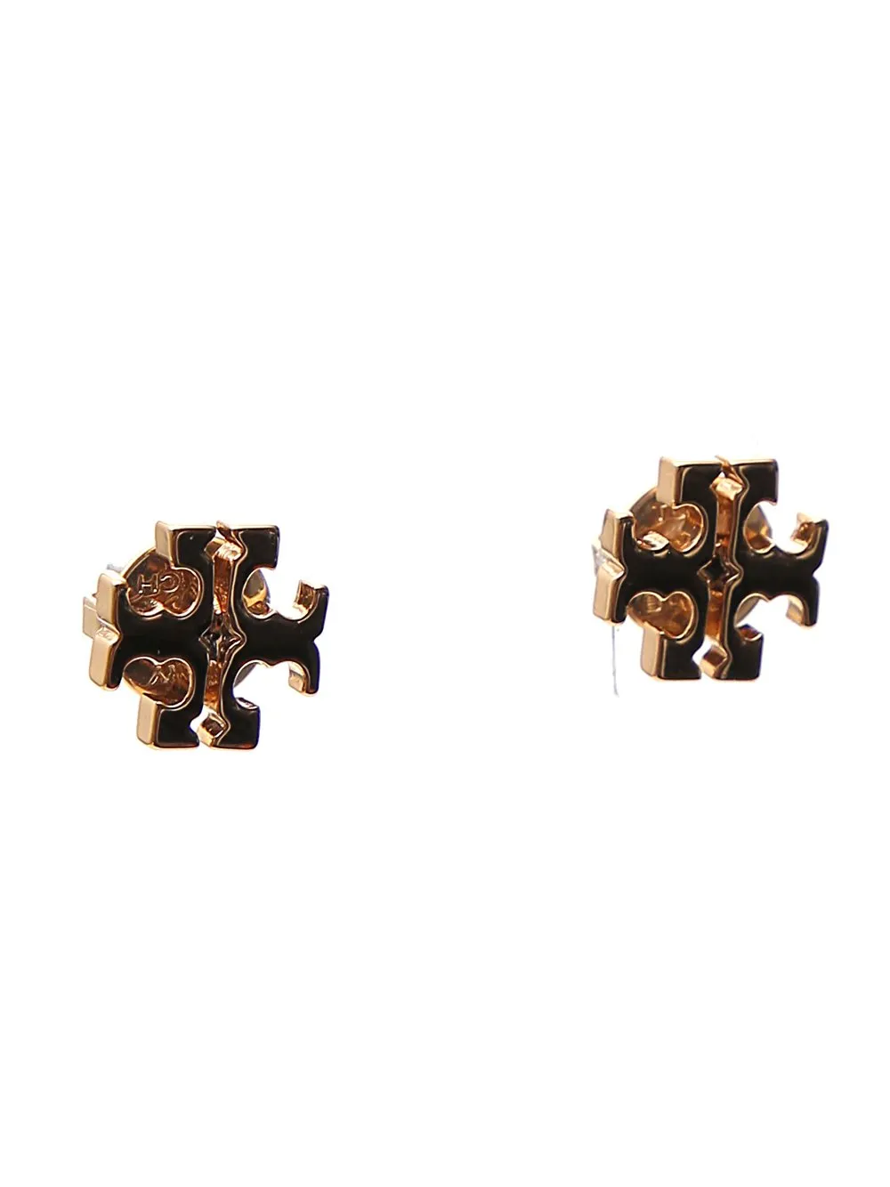 Tory Burch Logo Stud Earrings