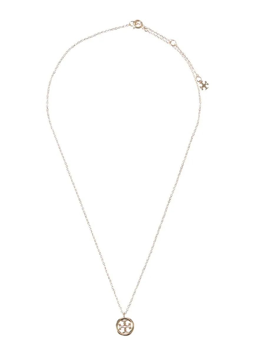 Tory Burch Logo Pendant Necklace