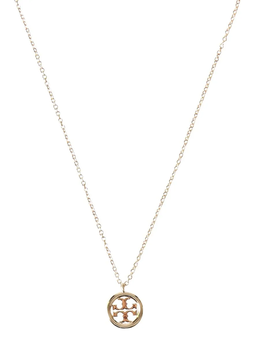 Tory Burch Logo Pendant Necklace
