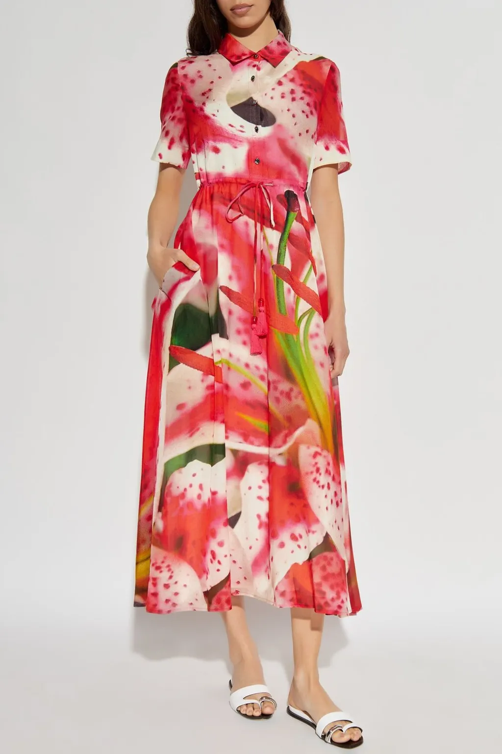 Floral Print Maxi Dress
