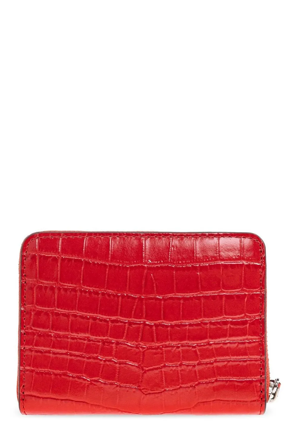 T Monogram Jacquard Zip Wallet