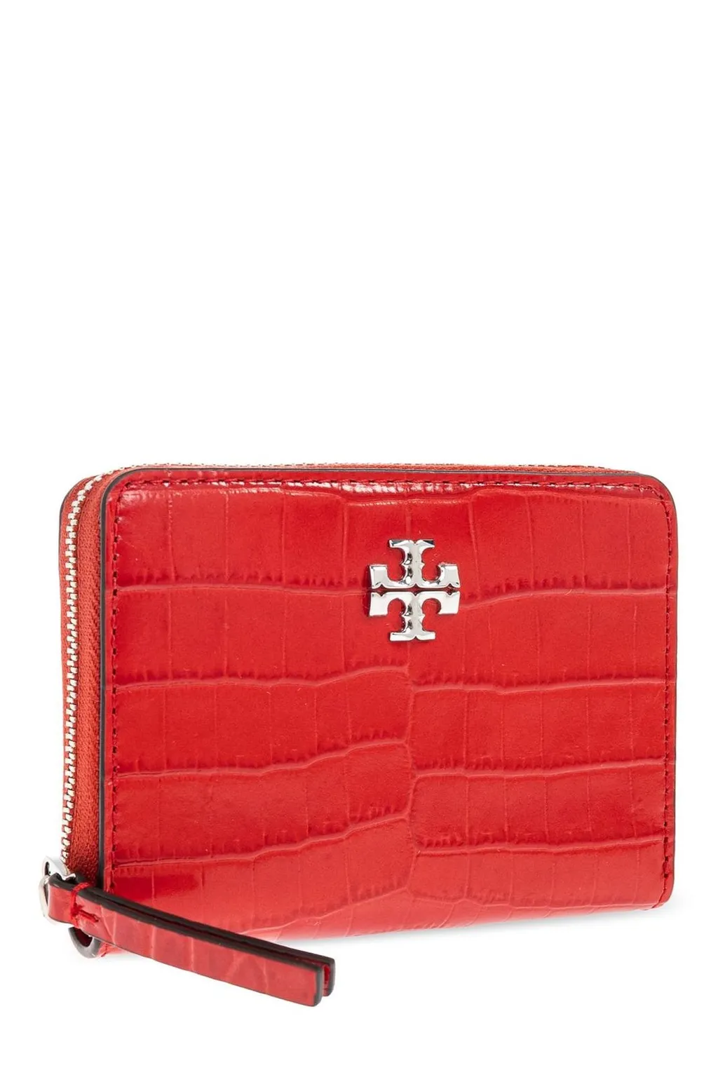 T Monogram Jacquard Zip Wallet