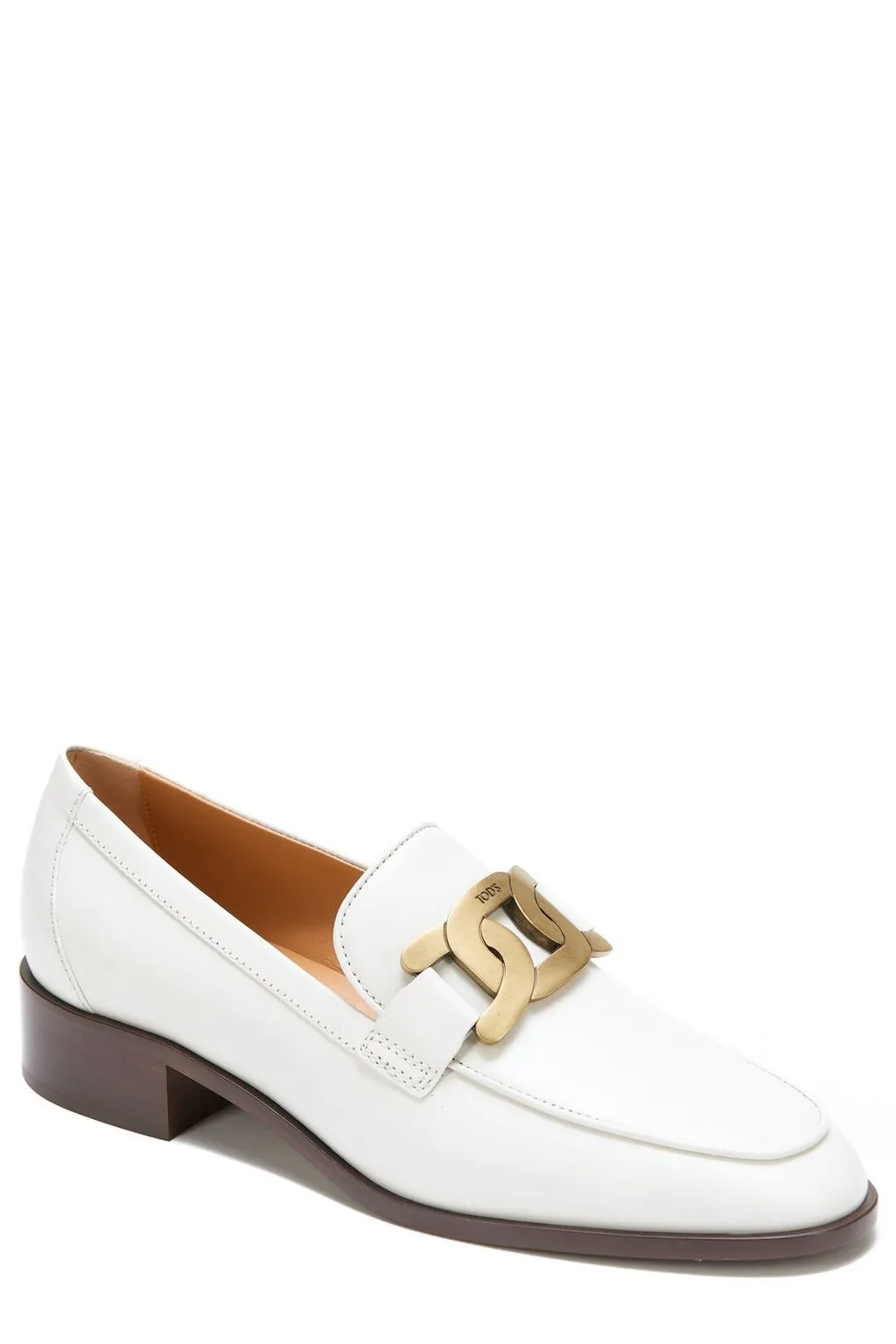 Loafer With Double T Buckle
