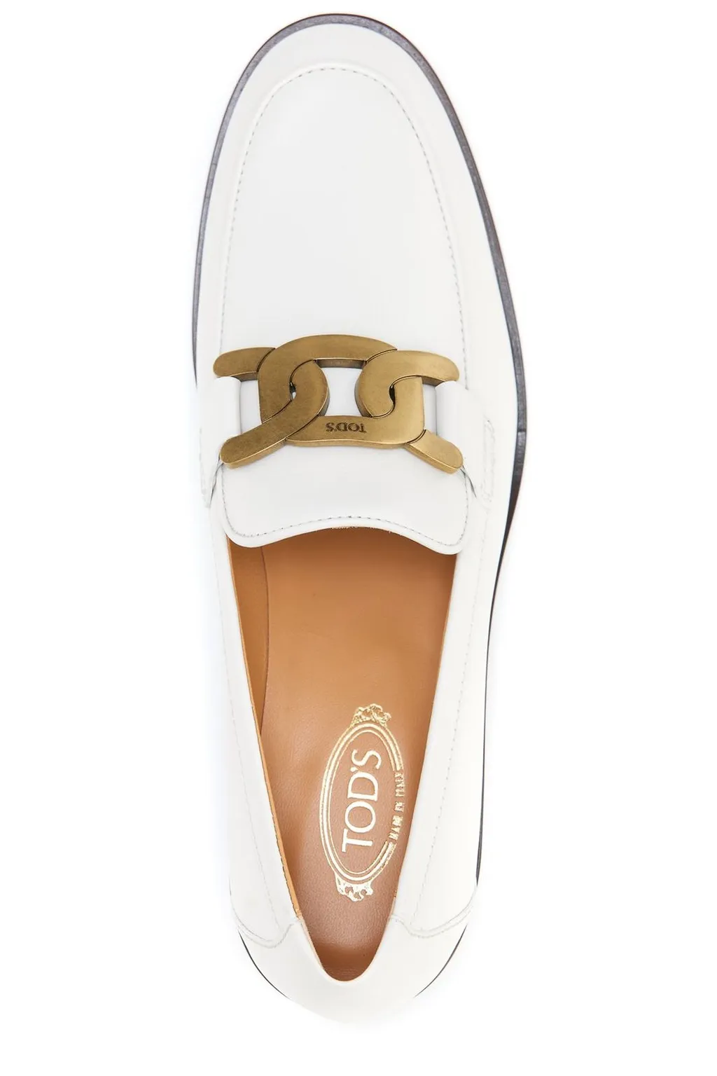 Loafer With Double T Buckle