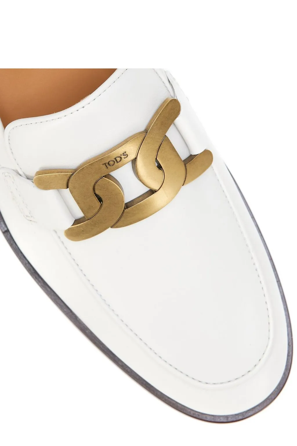 Loafer With Double T Buckle