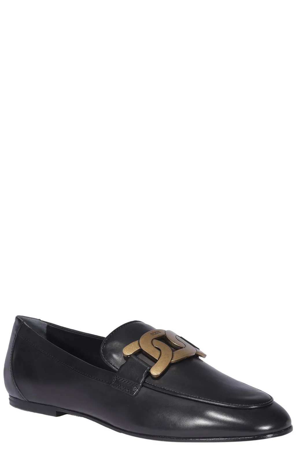 Loafers With Double T Buckle