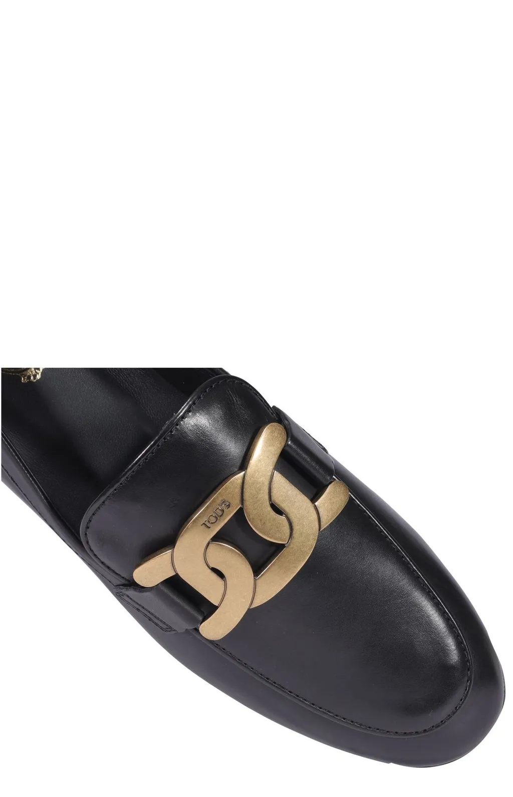 Loafers With Double T Buckle