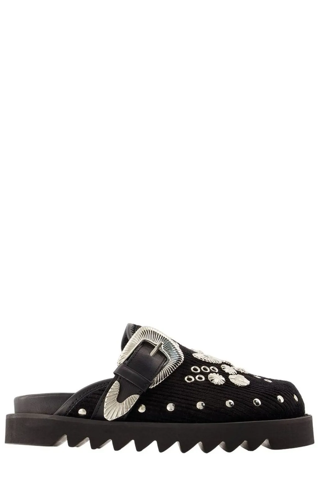 Clogs With Buckle And Studs