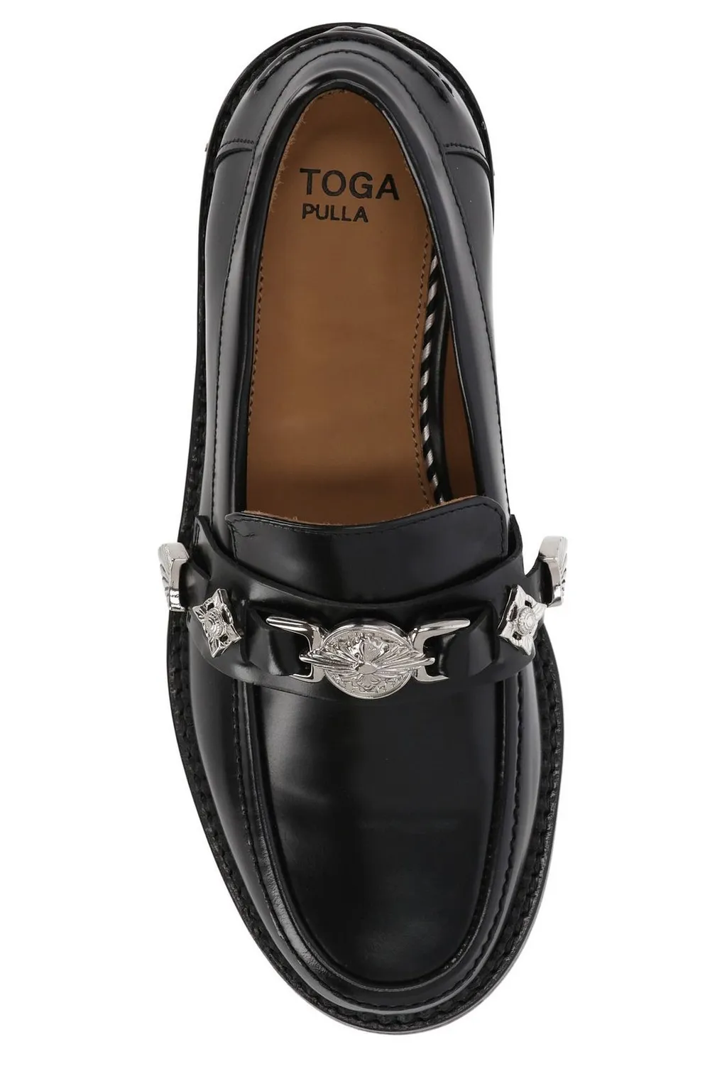 Loafers With Metal Buckle