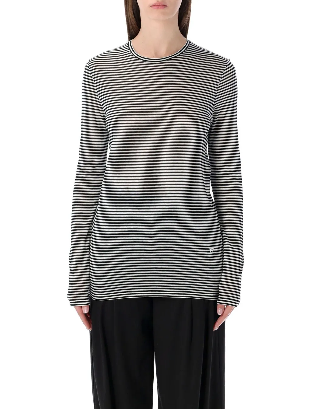 Striped Long Sleeve Top