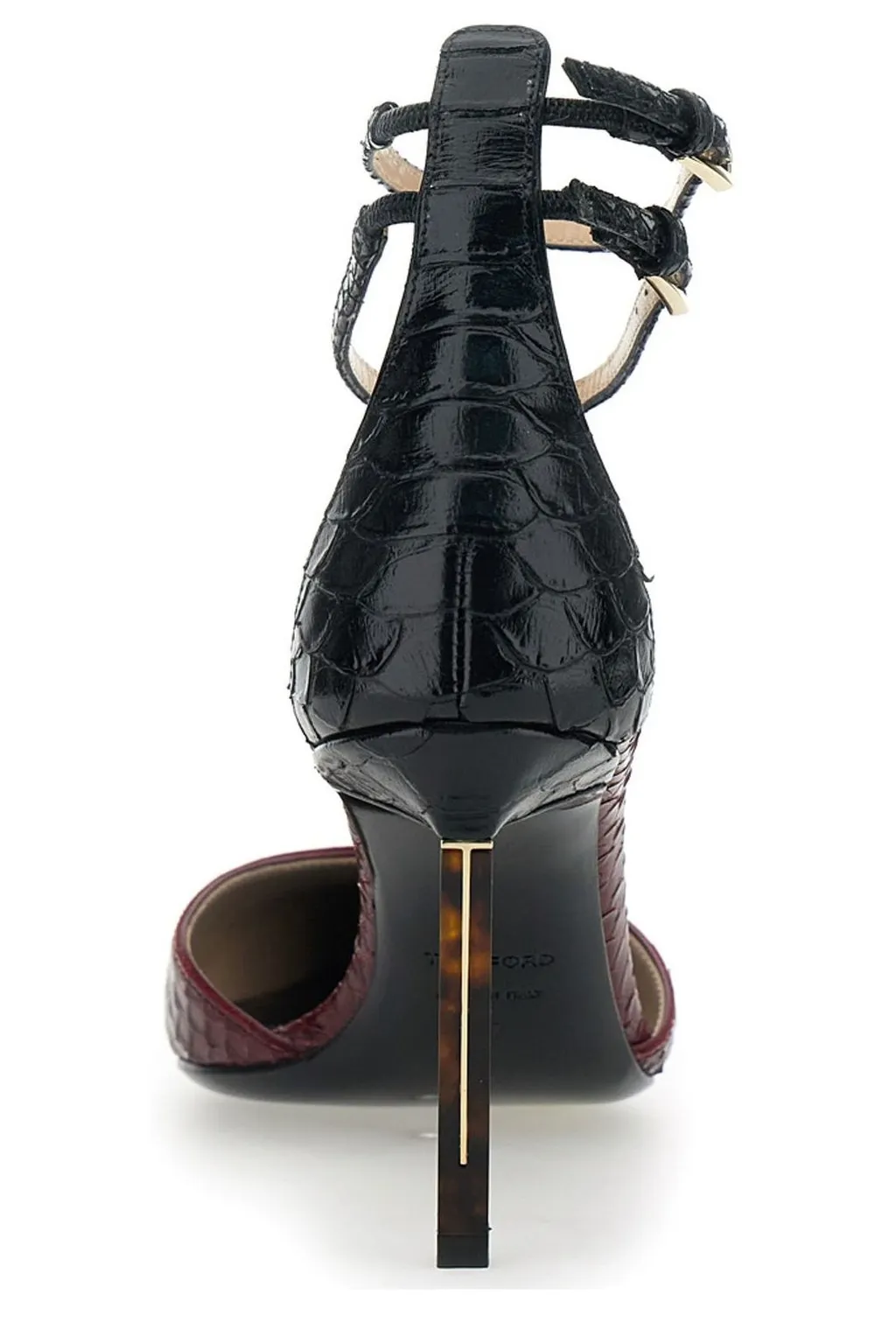Pointed Toe Ankle Strap Pumps