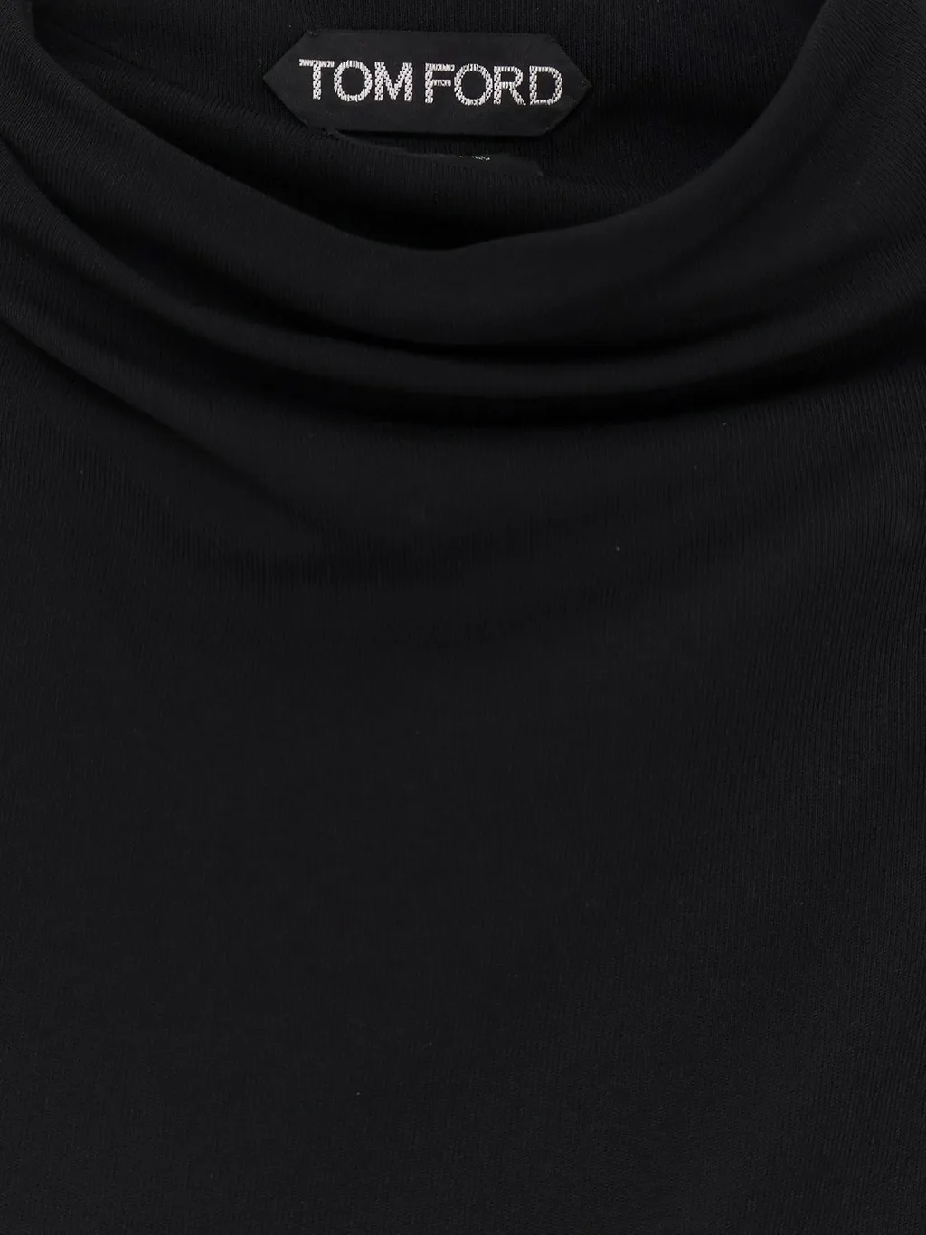 Asymmetric Neck Gown