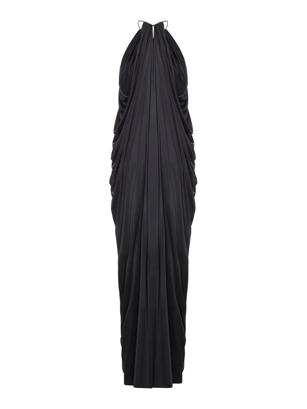 Draped Halter Gown