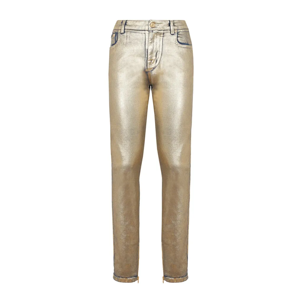 Metallic Jeans