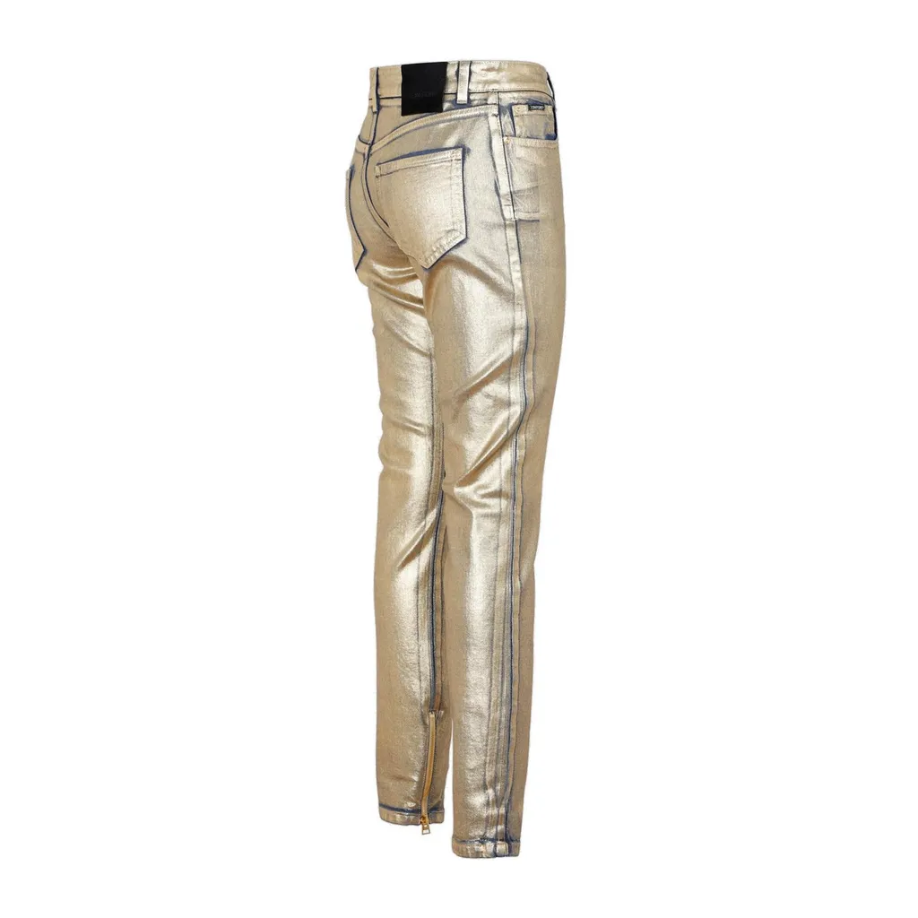 Metallic Jeans