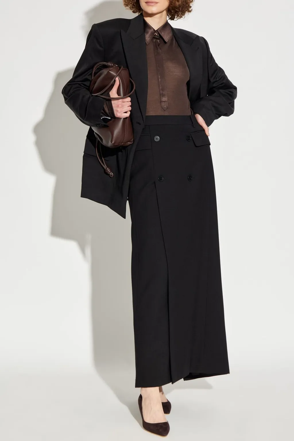 Long-Sleeved Polo Shirt