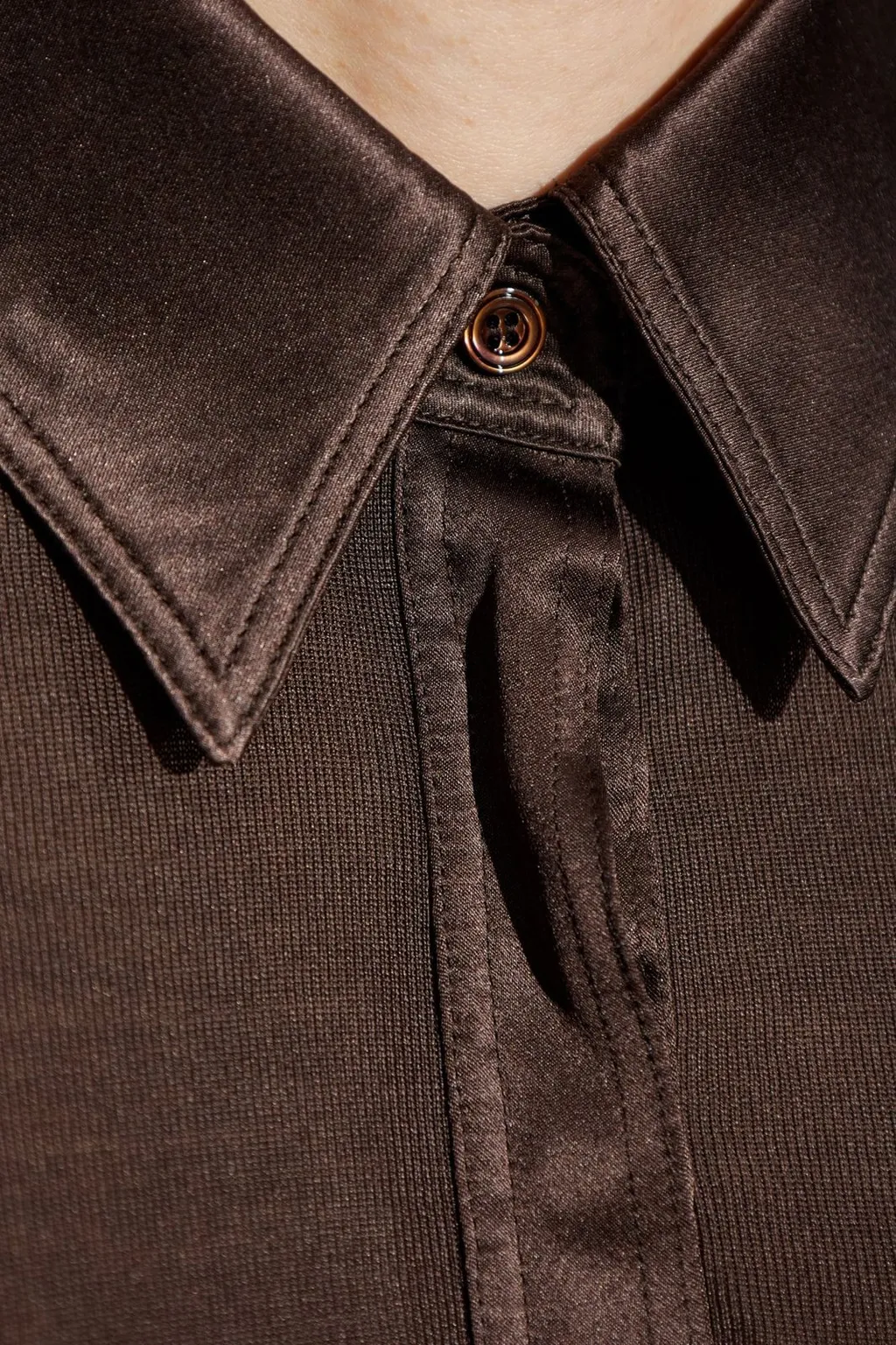 Long-Sleeved Polo Shirt