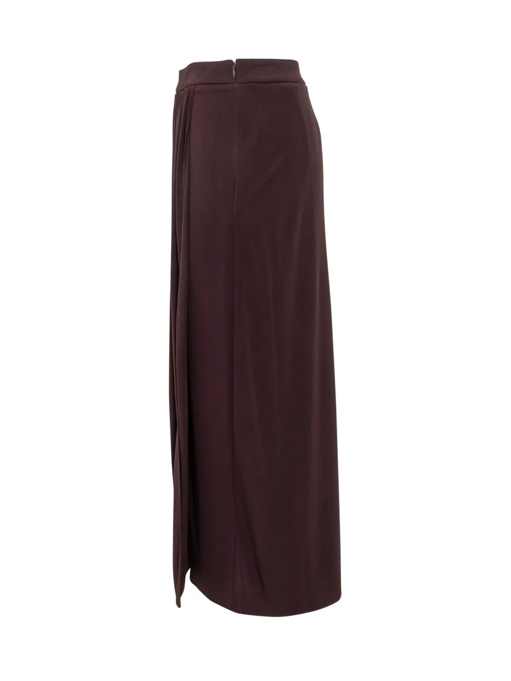 Draped Maxi Skirt