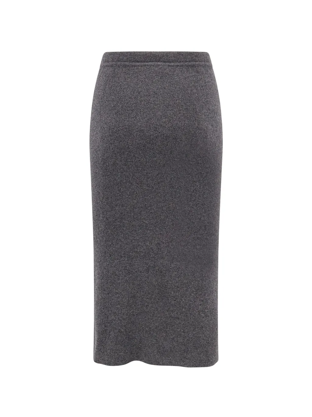 Ribbed Knit Maxi Skirt