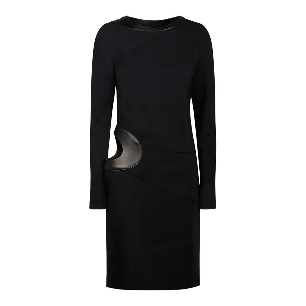 Asymmetric Cut-Out Dress