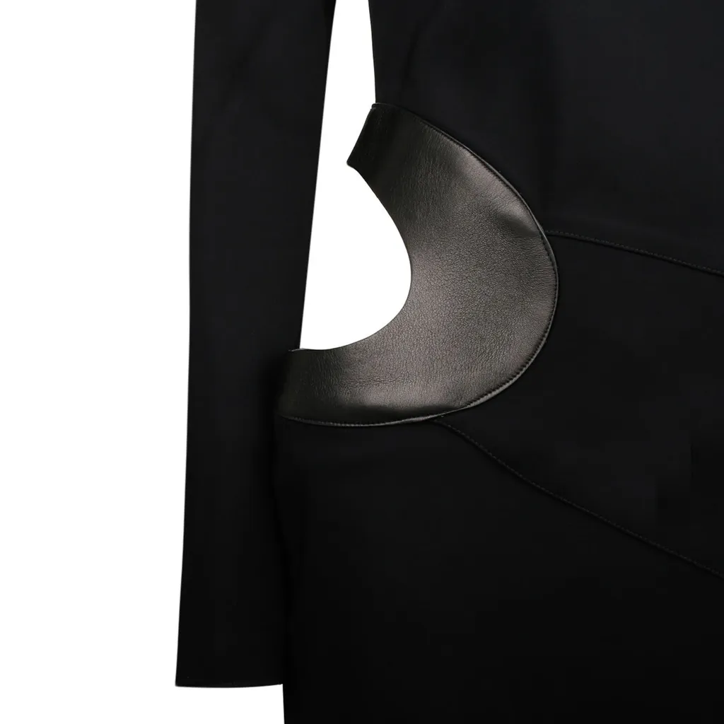 Asymmetric Cut-Out Dress