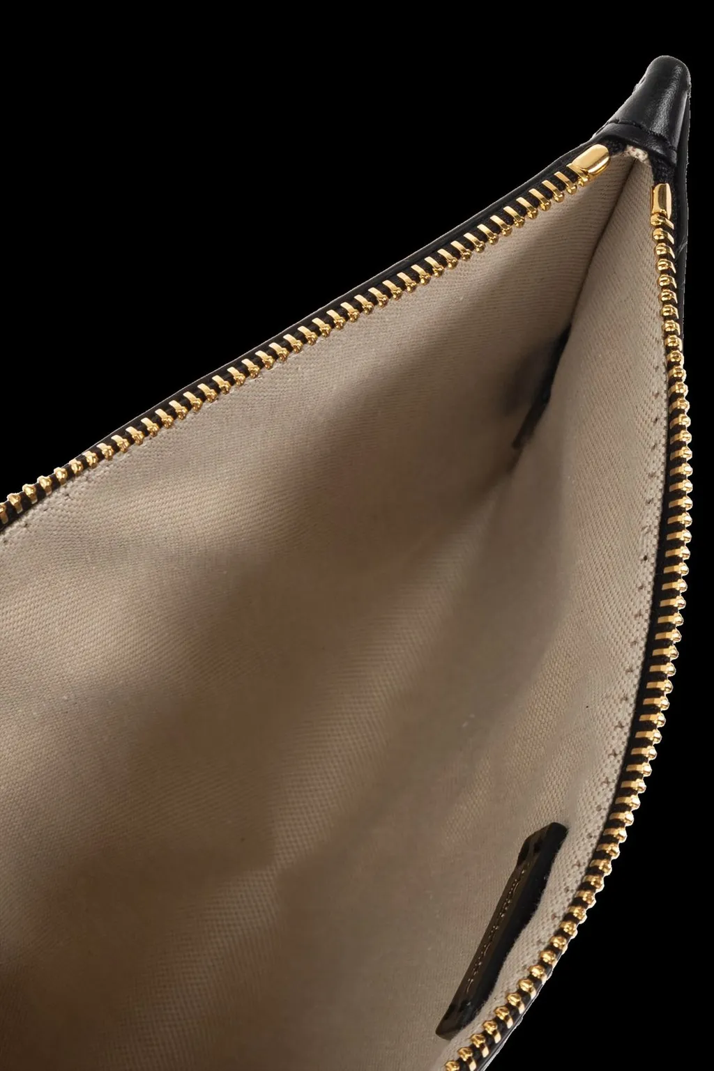 Striped Canvas Pouch