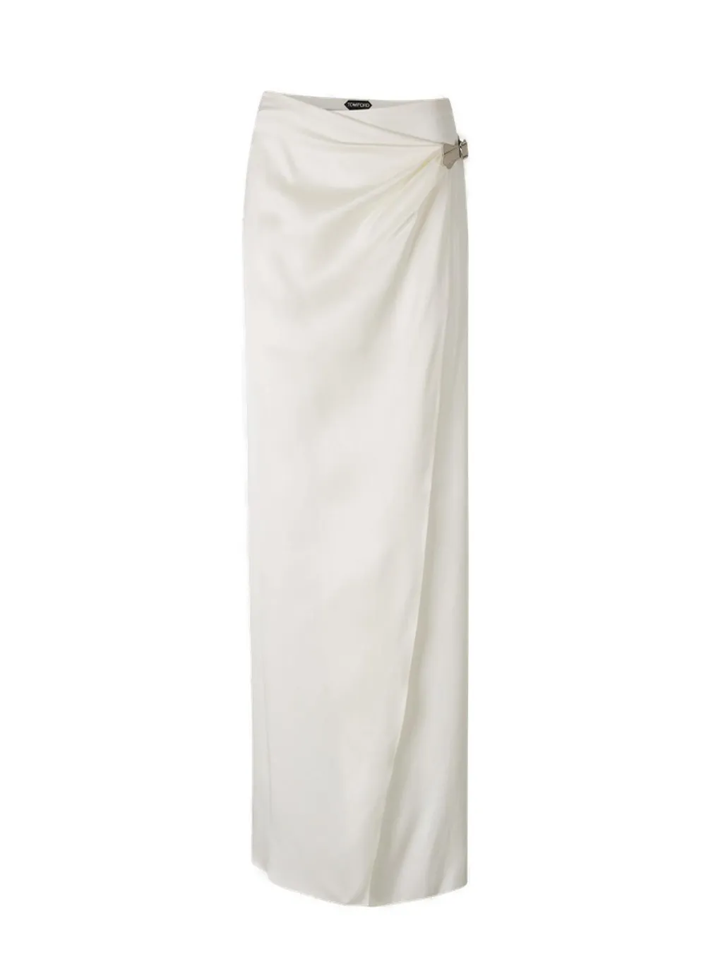 Draped Maxi Skirt