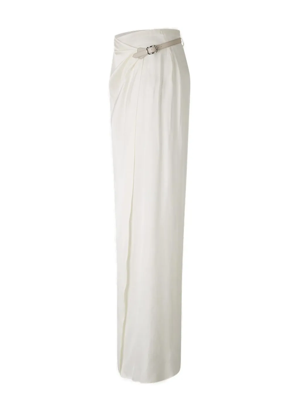Draped Maxi Skirt