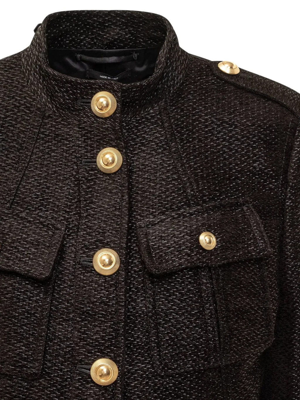 Cropped Military Jacket