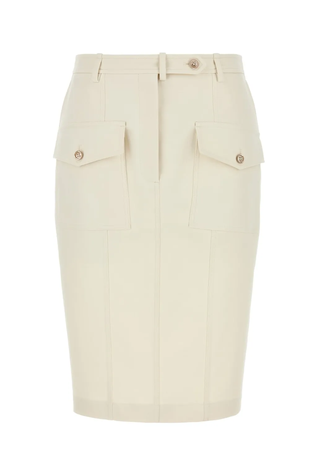 Pencil Skirt With Pockets