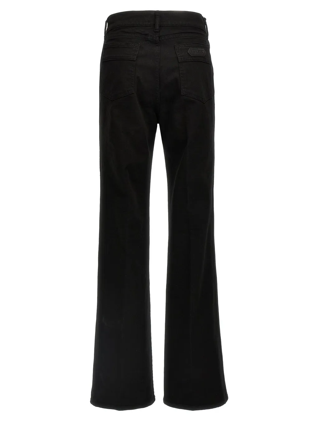 High-Waisted Flared Jeans