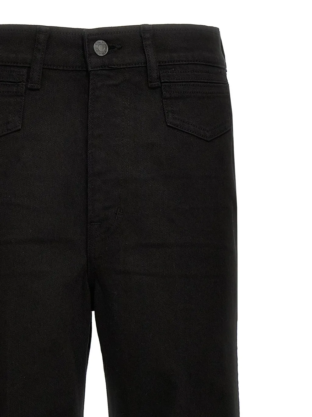 High-Waisted Flared Jeans