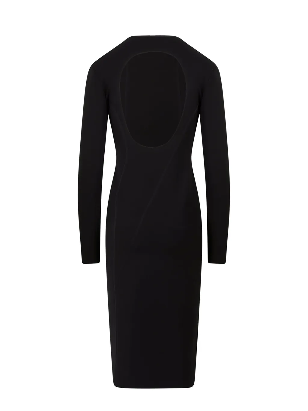 Midi Dress With Zipper Detail