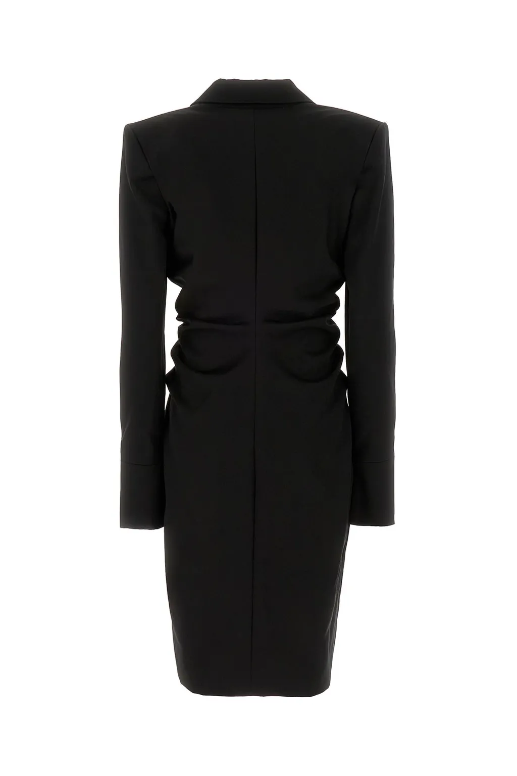 Ruched Blazer Dress