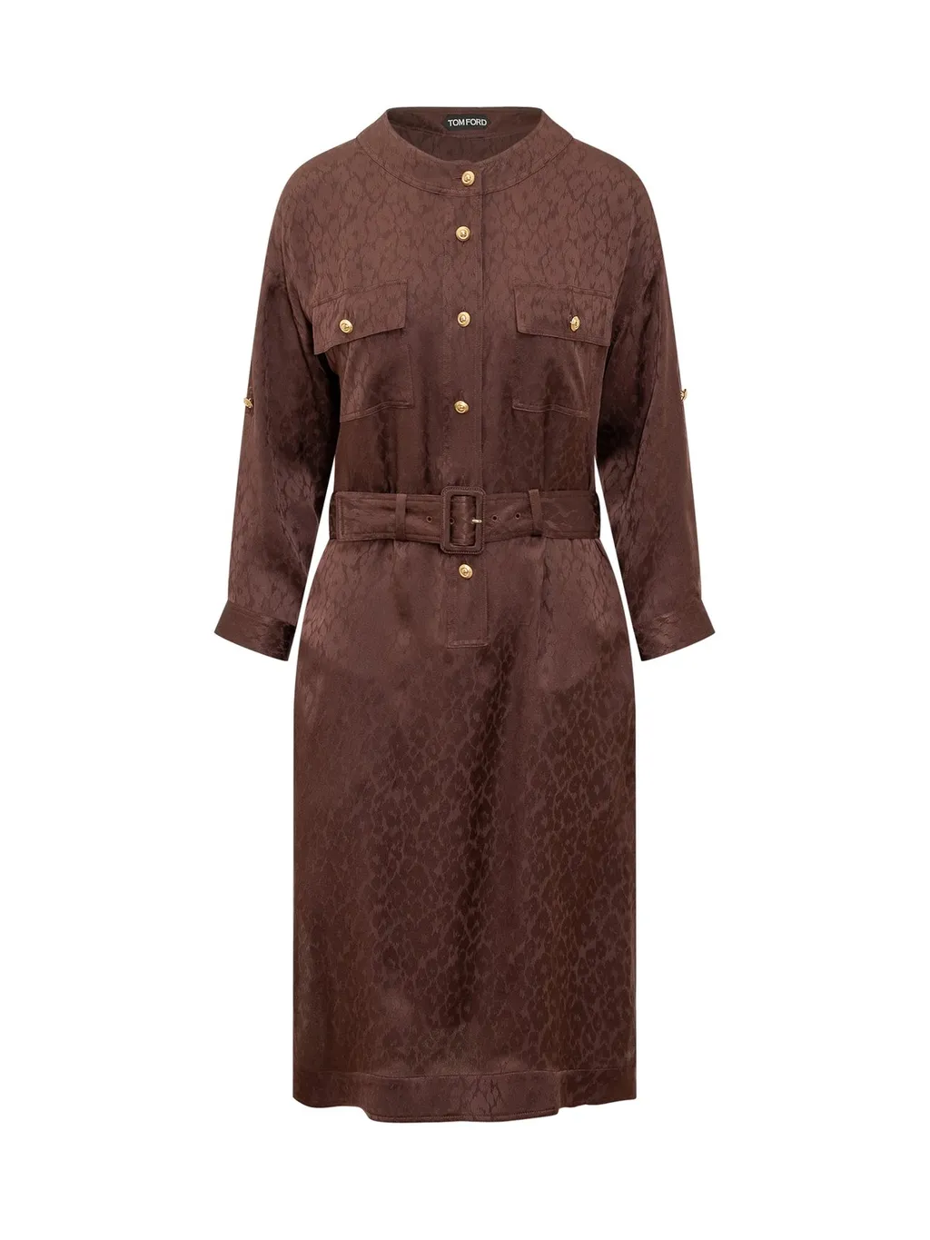 Button-Up Midi Dress