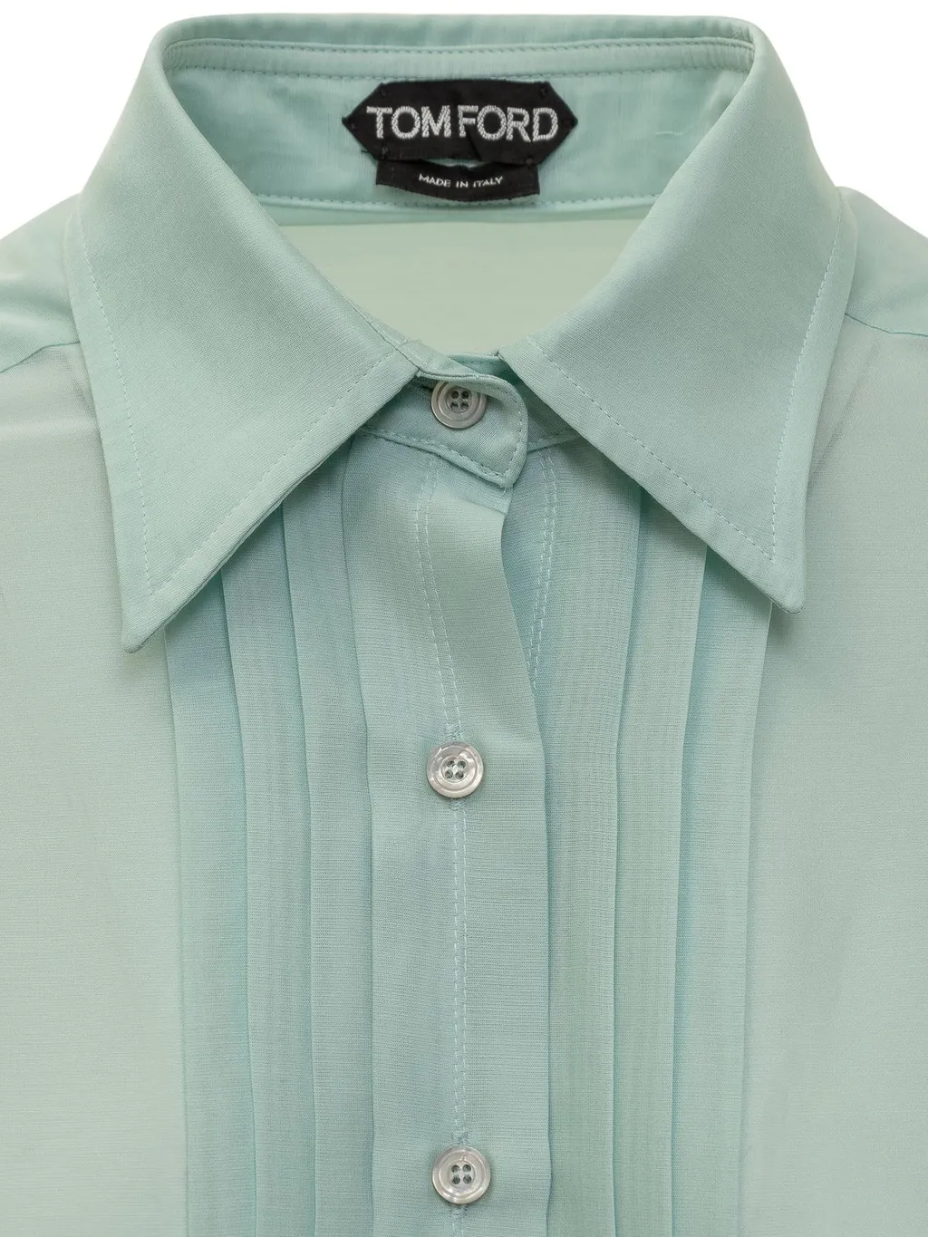 Pleated Front Shirt