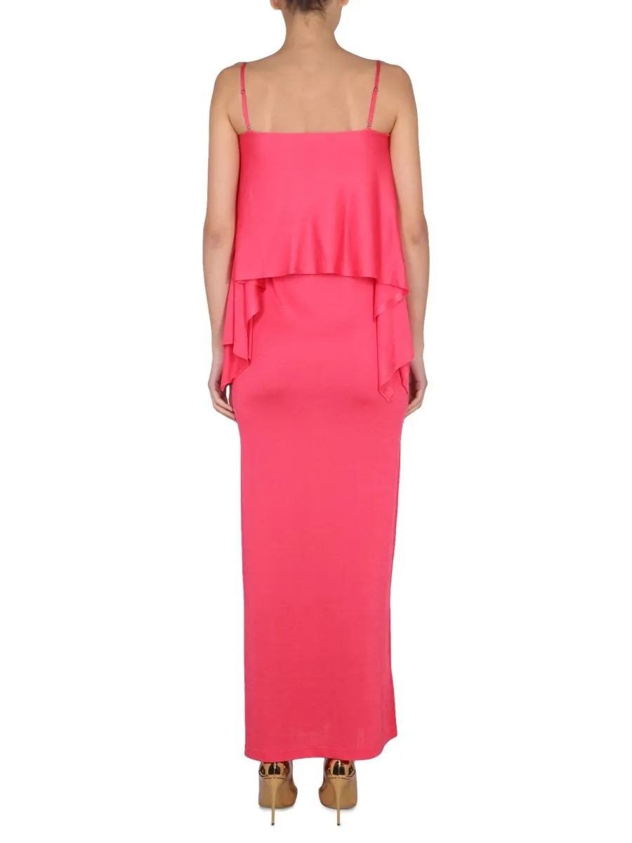 Maxi Dress With Overlay