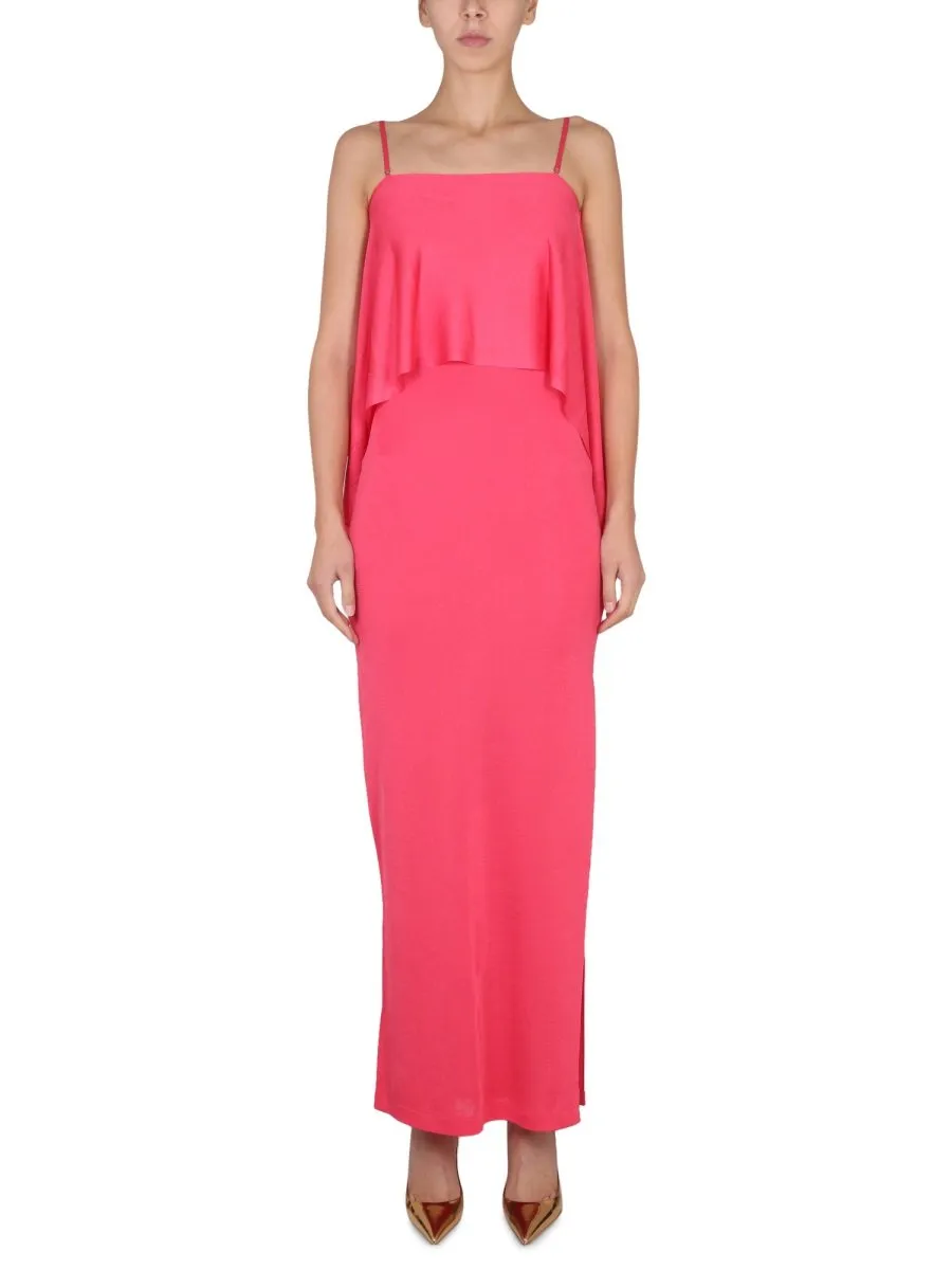 Maxi Dress With Overlay