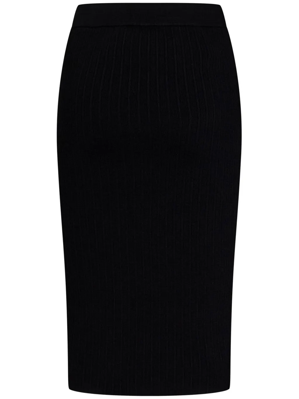Ribbed Midi Skirt