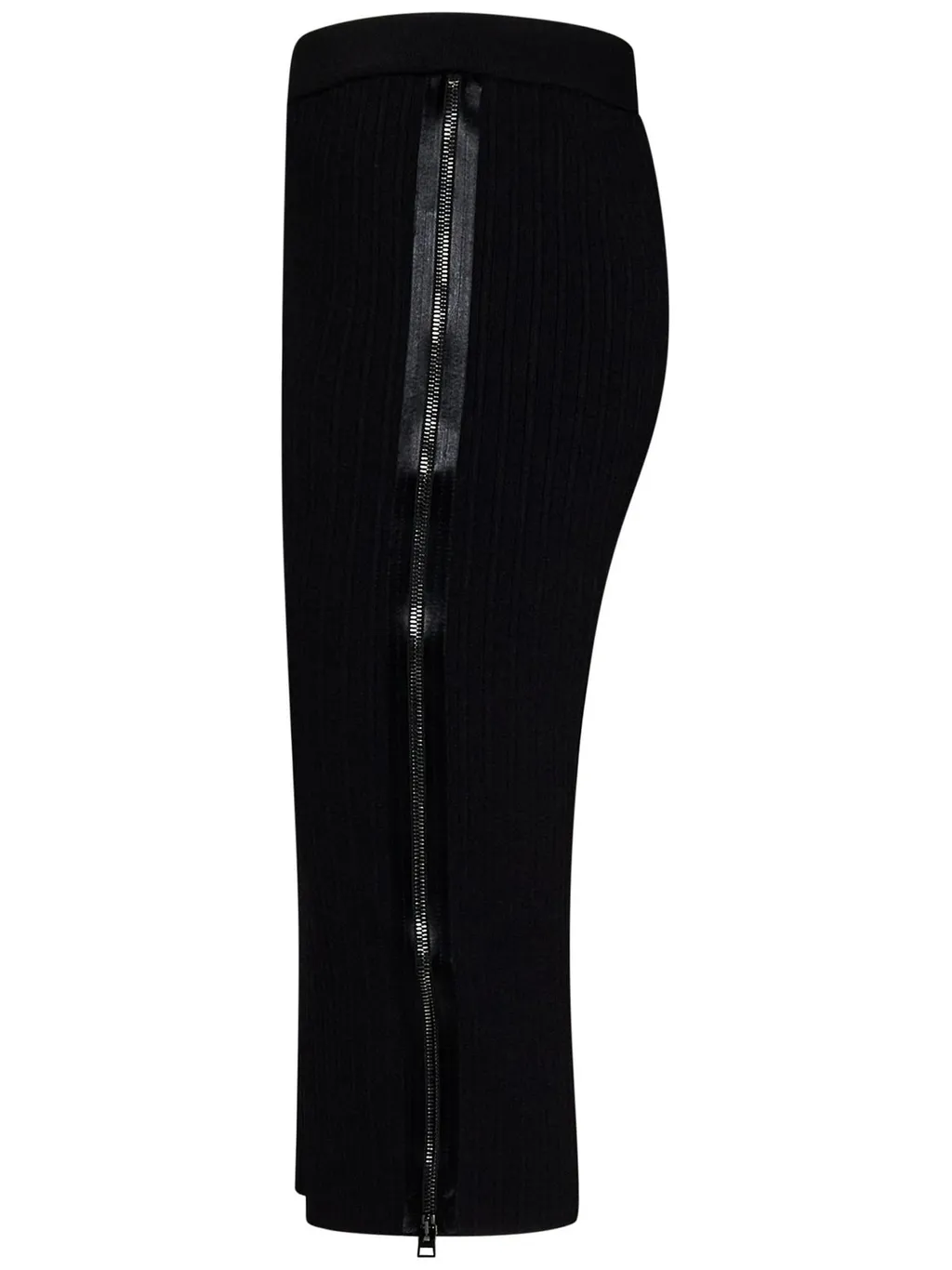 Ribbed Midi Skirt