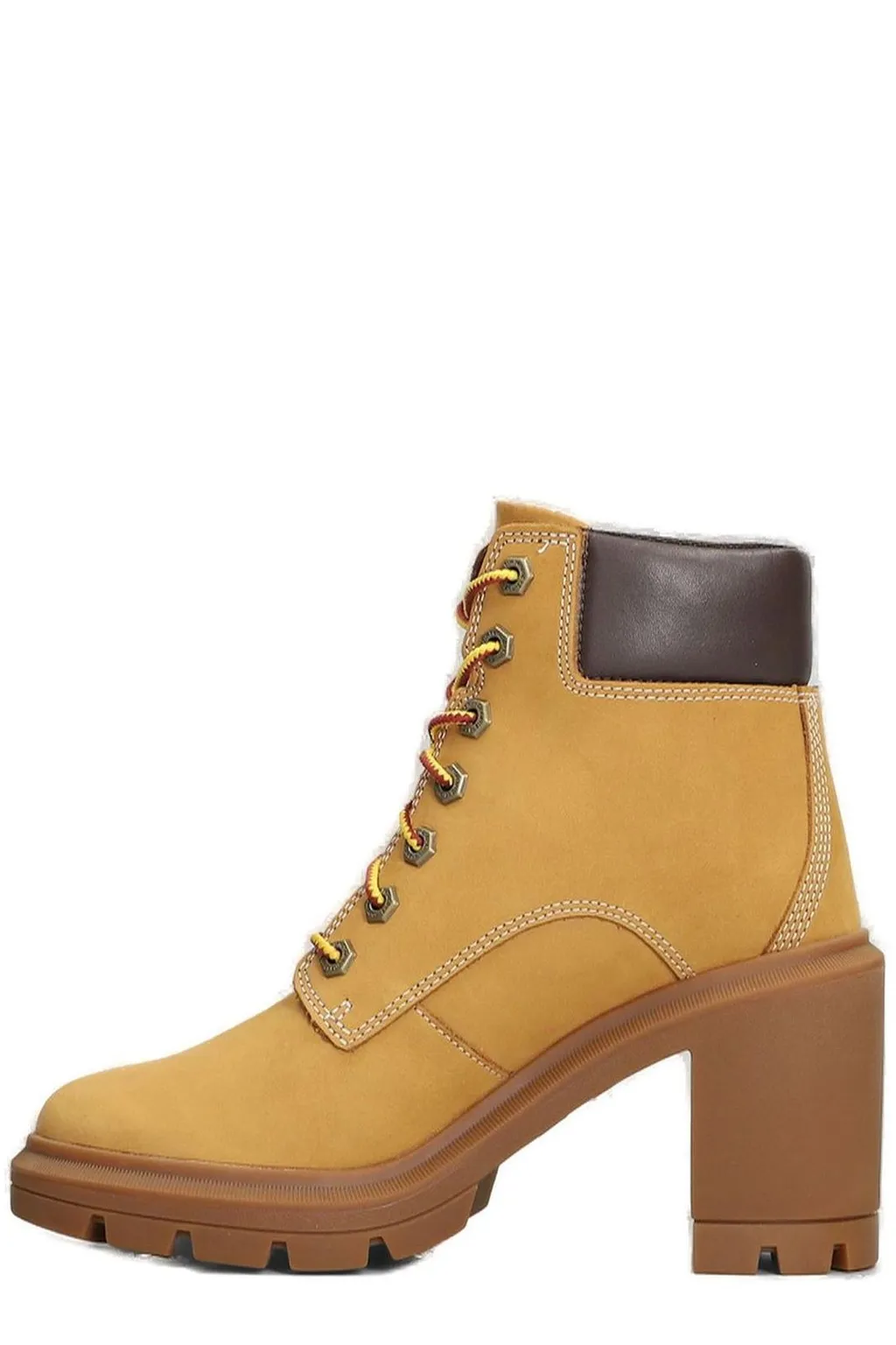 Lace-Up Heeled Boots