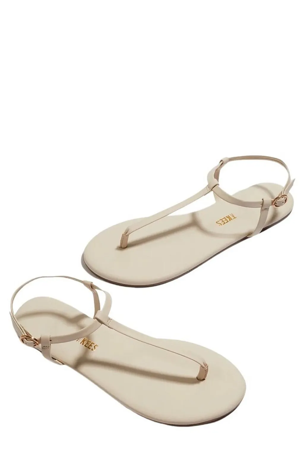 T-Strap Flat Sandals