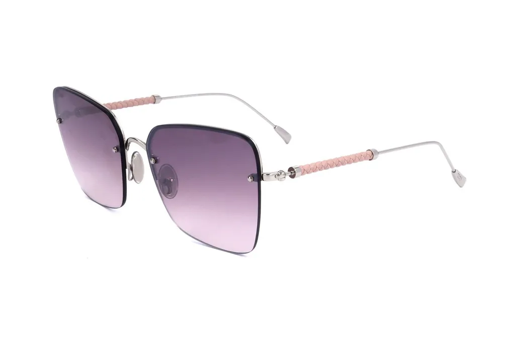 Rimless Cat-Eye Sunglasses