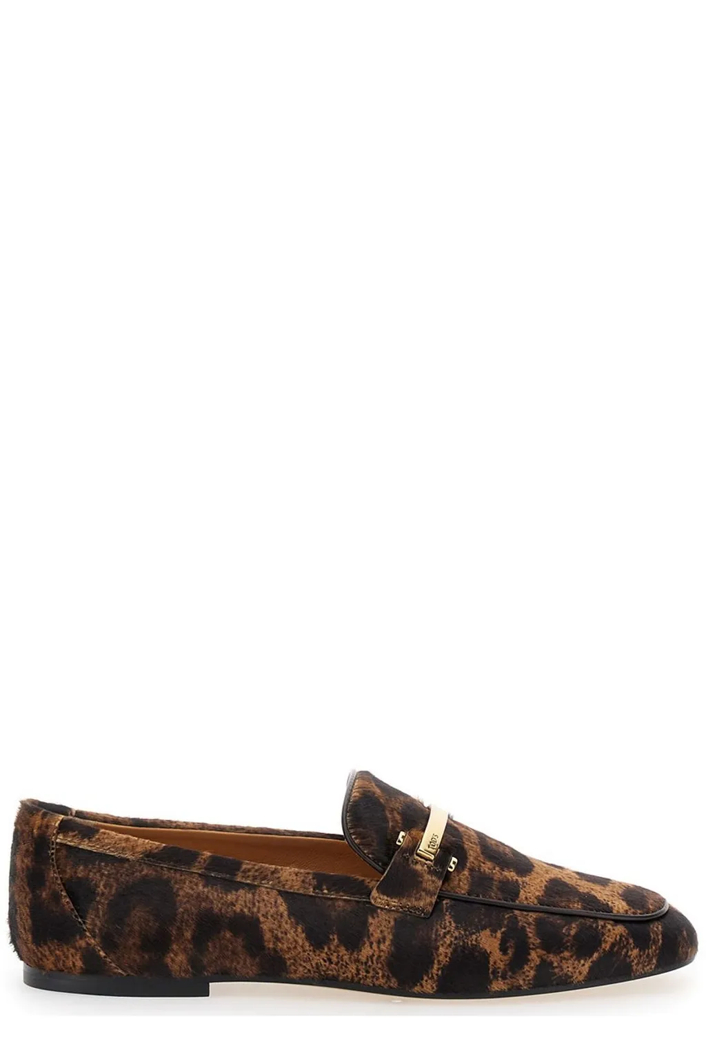 Leopard Print Loafers