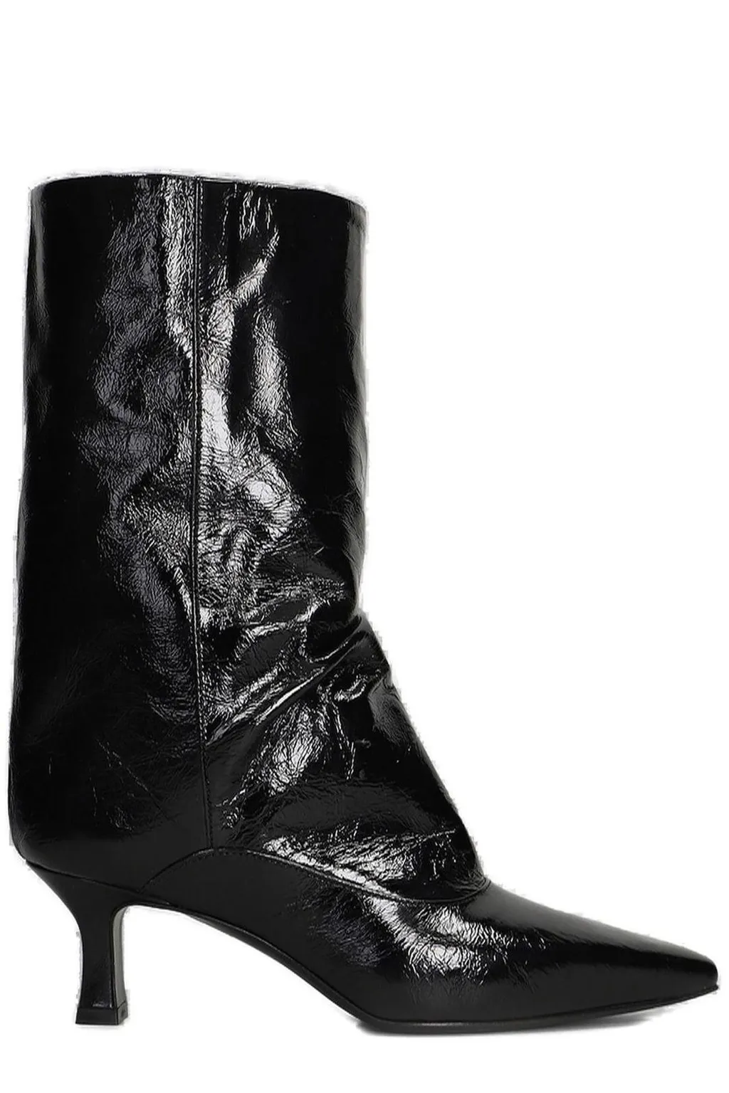 Pointed Toe Knee-High Boots