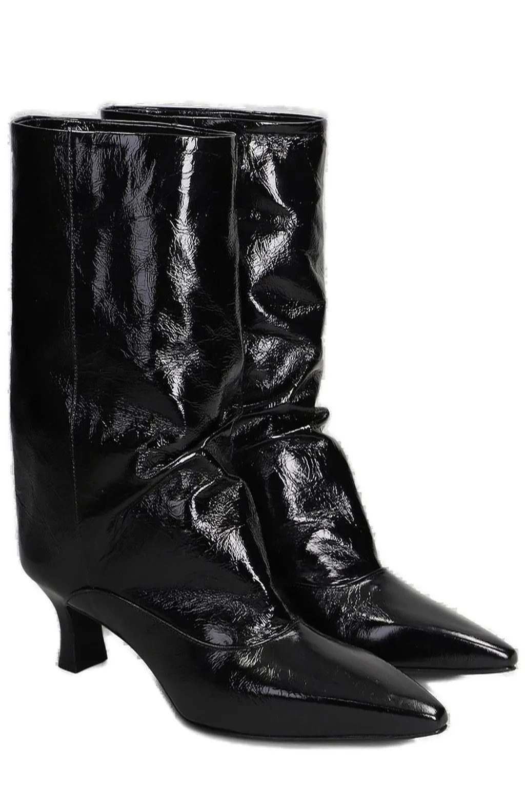 Pointed Toe Knee-High Boots