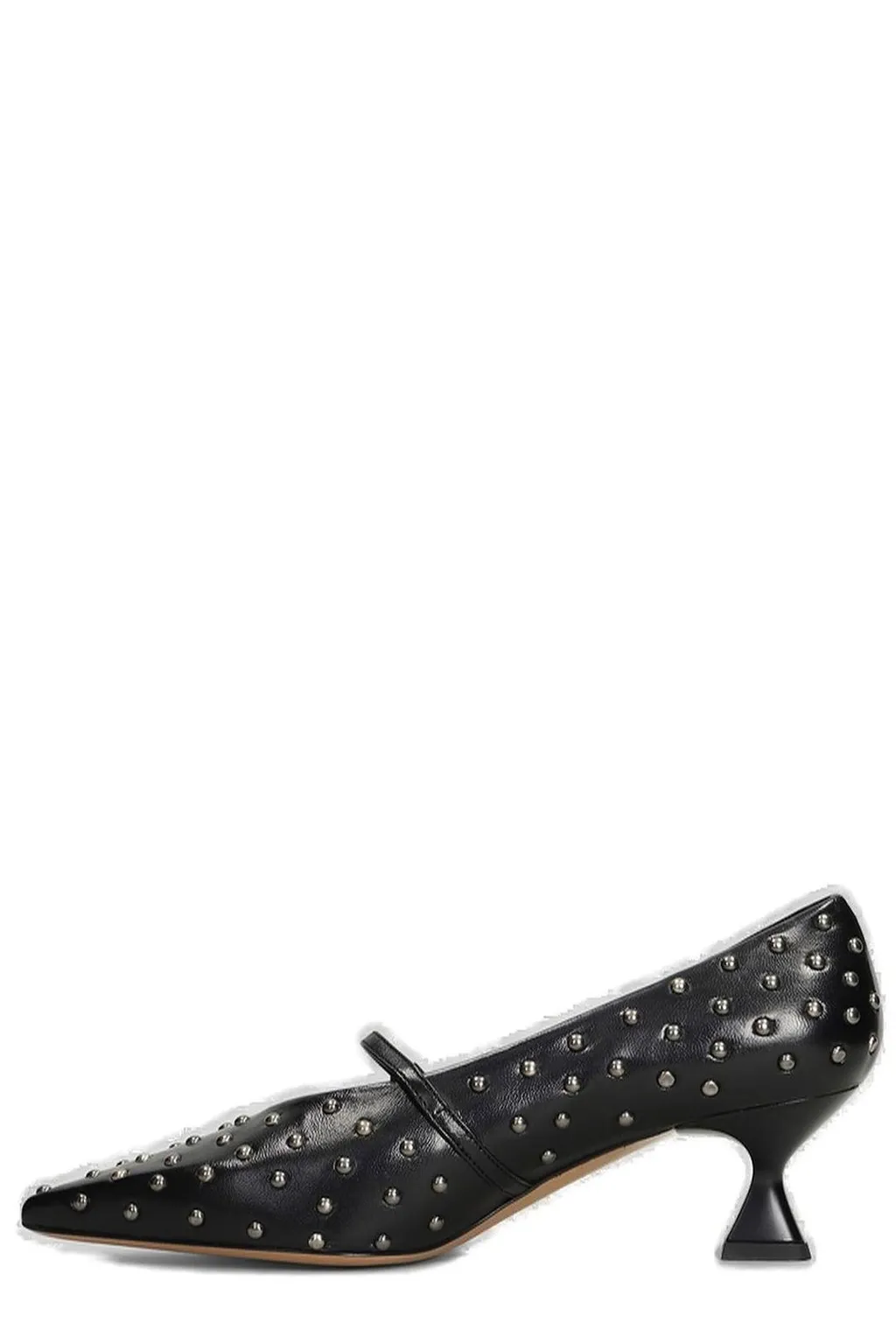 Studded Mary Jane Pumps
