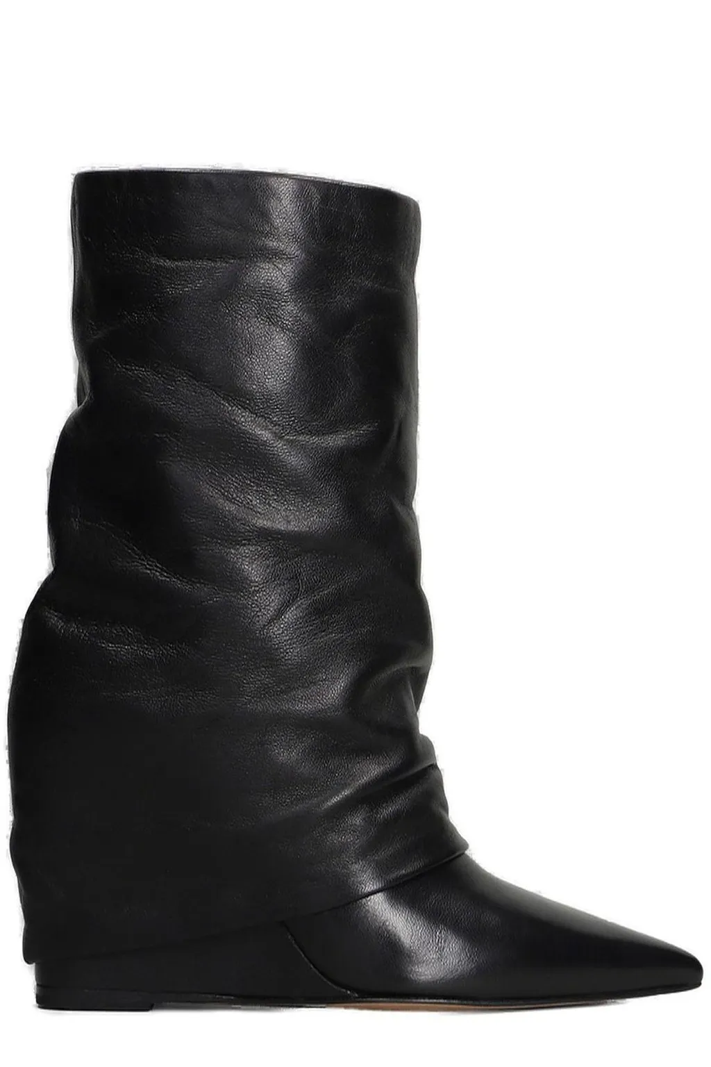 Slouchy Wedge Boots